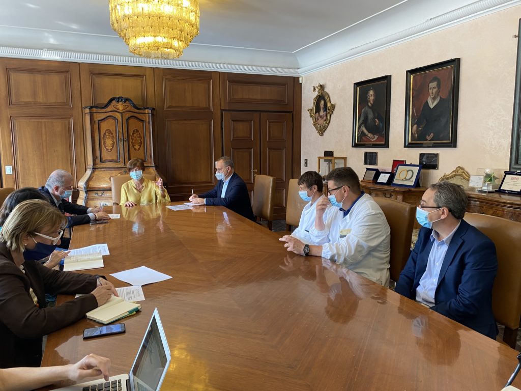 E' in corso il progetto di ricerca CoronAID-Iperimmuni guidato da Stefano Casola, principal investigator di Ifom in stretta collaborazione con gli Spedali Civili e l'Università di Brescia.